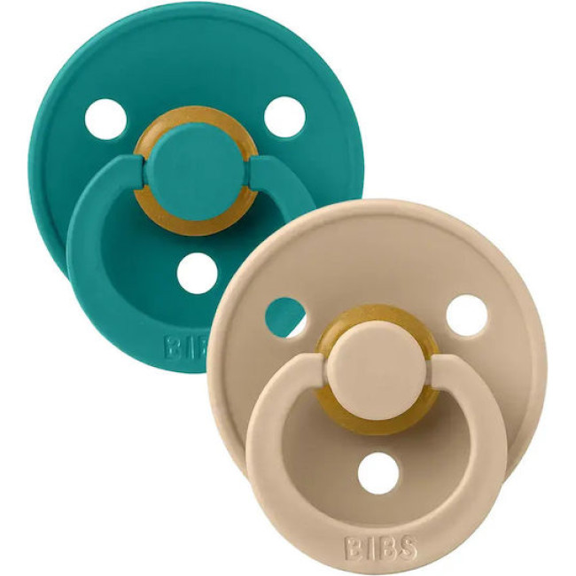 Bibs Πιπίλες Colour 2 τμχ. Latex No2 Taupe/scuba