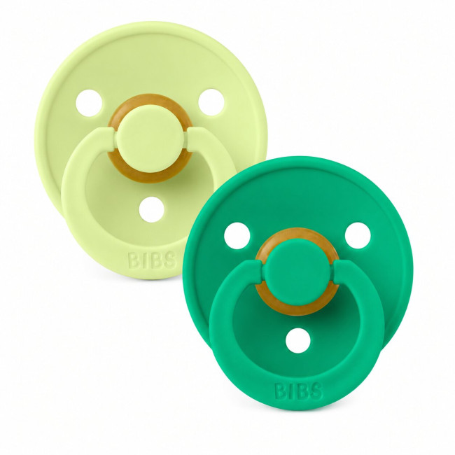 Bibs Πιπίλες Colour 2 τμχ. Latex No1 Matcha/Cactus Bibs Πιπίλες Colour 2 τμχ. Latex No1 Matcha/Cactus