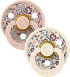Bibs x Liberty Πιπίλες 2 τμχ. No2 Eloise/Blush