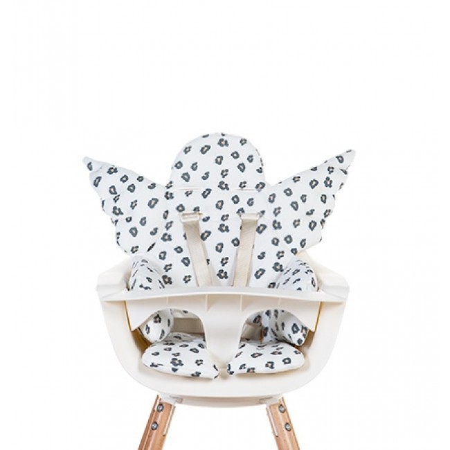 Childhome Μαξιλαράκι Καρέκλας Φαγητού Angel Jersey Leopard