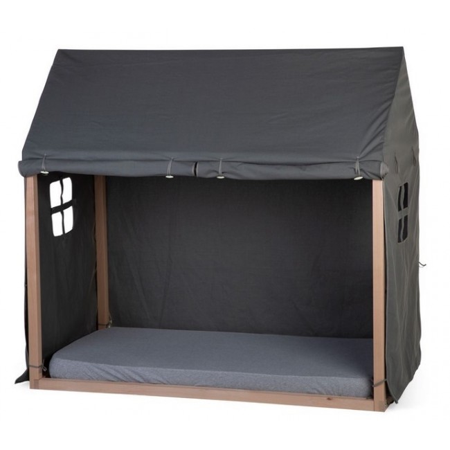 Childhome Παιδικό Κάλυμμα Anthracite Για TIPI Natural Πλαίσιο Kρεβατιού 70*140 cm