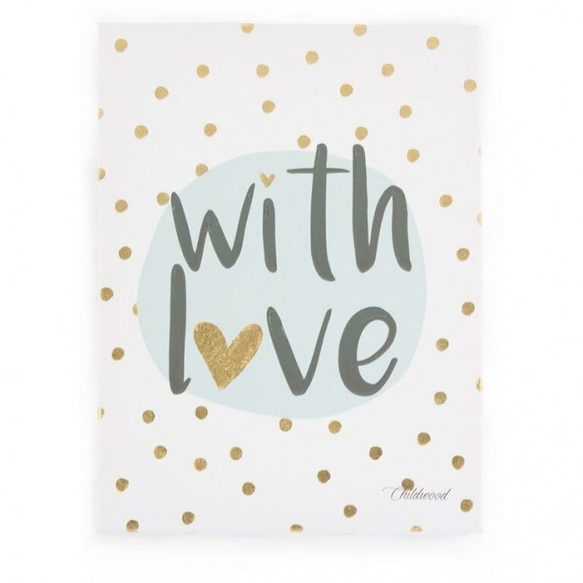 Childhome Καμβάς With Love 30*40cm