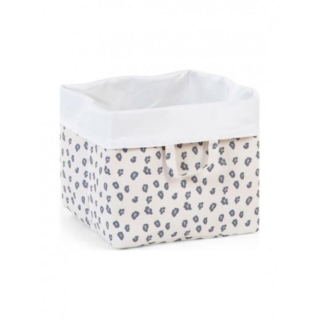 Childhome Κουτί Αποθήκευσης Canvas Box 32*32*29 Leopard