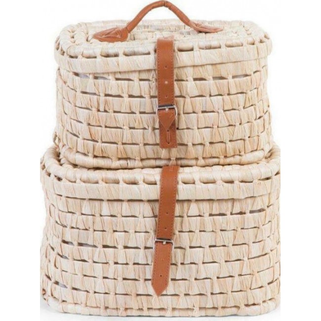 Childhome Σετ 2 Καλάθια Corn Husk