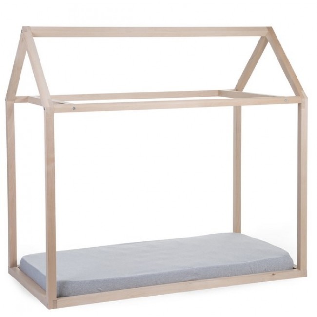 Childhome Παιδικό Πλαίσιο Κρεβατιού TIPI Natural 70*140 cm