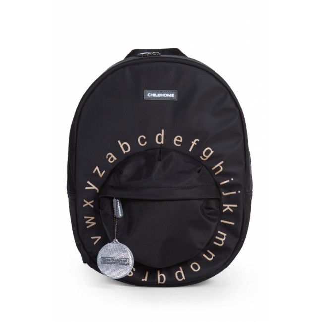 Childhome Σακίδιο Πλάτης ABC Black/Gold