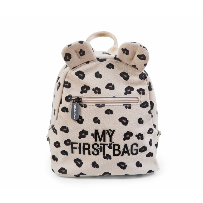 Childhome Σακίδιο Πλάτης My First Bag Leopard