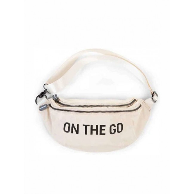 Childhome Τσάντα Banana On The Go Off White