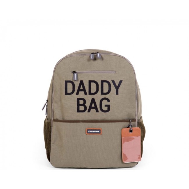 Childhome Σακίδιο Πλάτης - Αλλαξιέρα Backpack Canvas Kaki