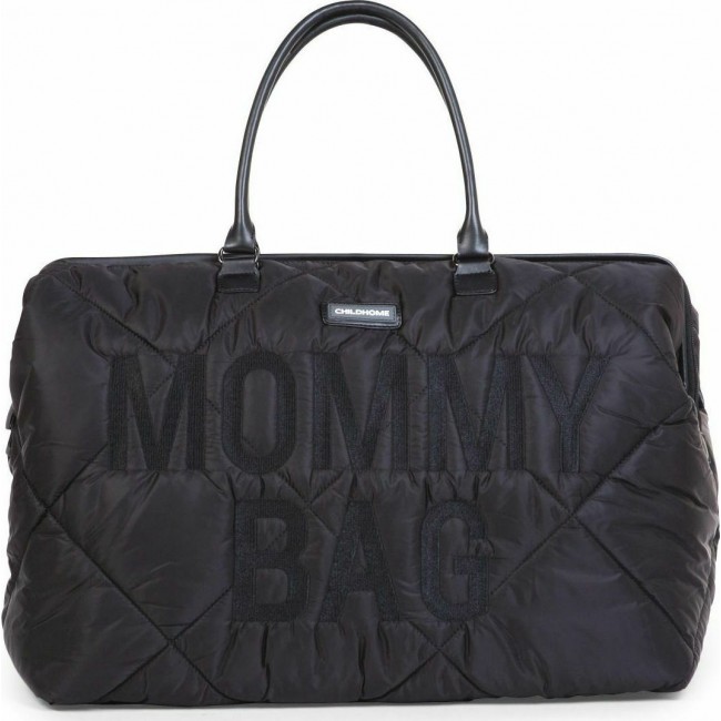 Childhome Τσάντα αλλαγής Mommy Bag Puffered Black