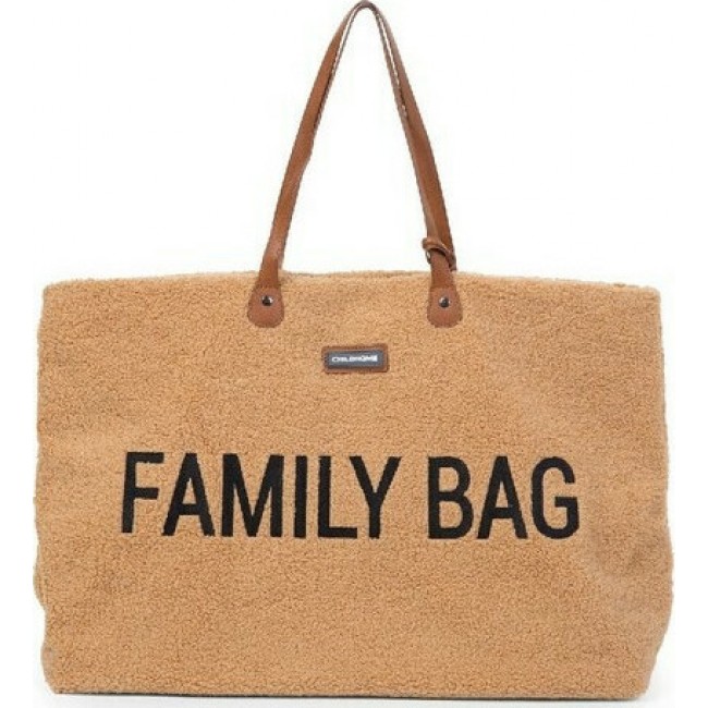 Childhome Τσάντα Αλλαγής Family Bag Teddy Beige