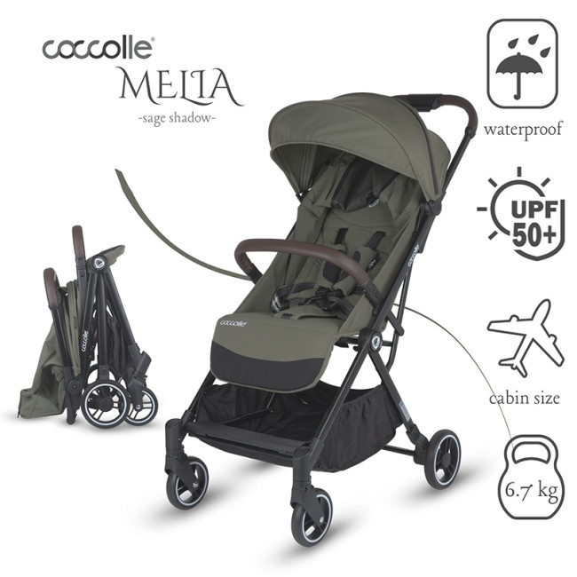 Coccolle Καρότσι Melia Sage Shadow Coccolle Καρότσι Melia Sage Shadow