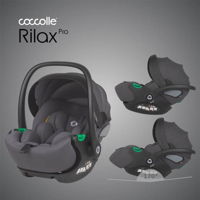 Coccolle Κάθισμα Αυτοκινήτου Rilax 40-87 Grey
