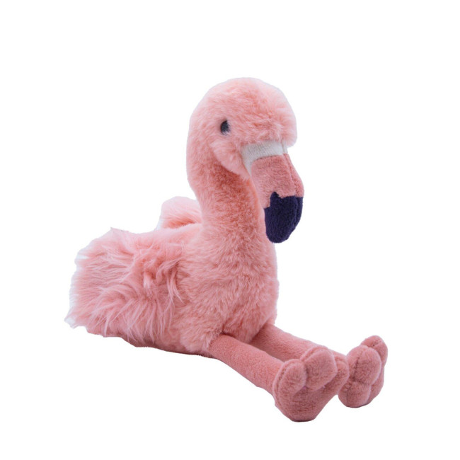 Cute Λούτρινο Μικρό Φλαμίνγκο 18cm Organic Cotton Blend