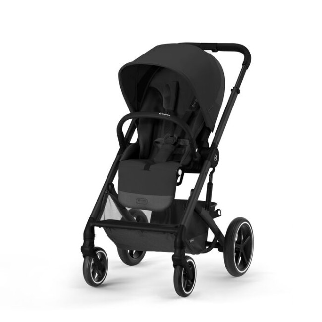 Cybex Καρότσι Balios S Lux Moon Black (Black Frame)