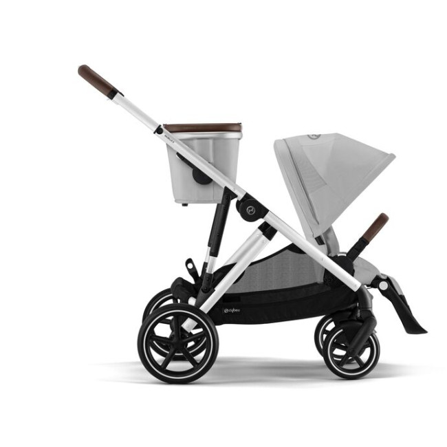 Cybex Καρότσι Gazelle S Lava Grey (Silver Frame)
