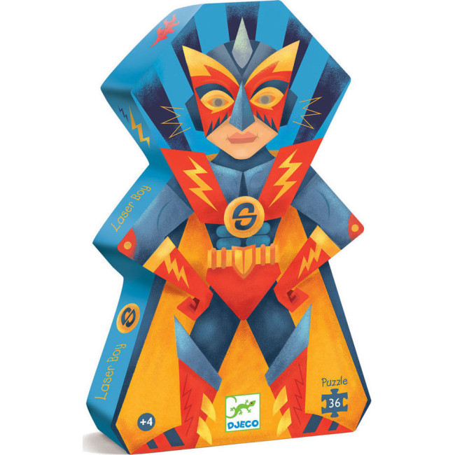 Djeco Παιδικό Παζλ Laser Boy 36τμχ. Για 4+ Ετών
