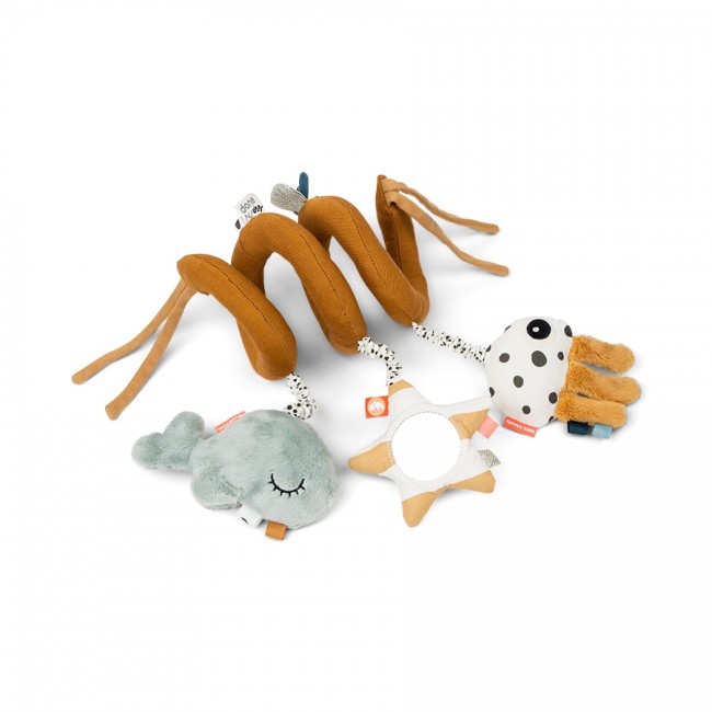 Done By Deer Βρεφικό Παιχνίδι Δραστηριότητας Spiral Sea Friends Mustard