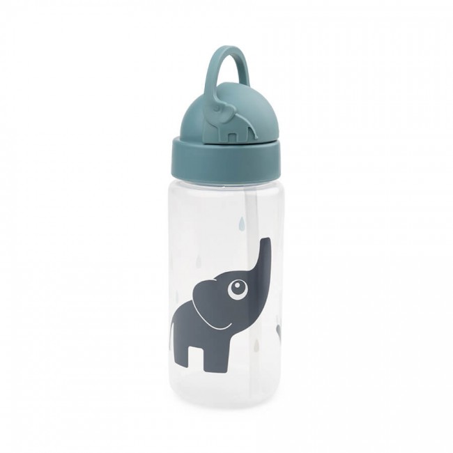 Done By Deer Ποτήρι με καλαμάκι Elphee Blue 350ml