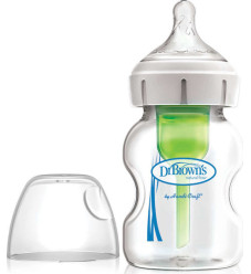 Dr. Brown's Μπιμπερό Γυάλινο Με Φαρδύ Λαιμό 150ml