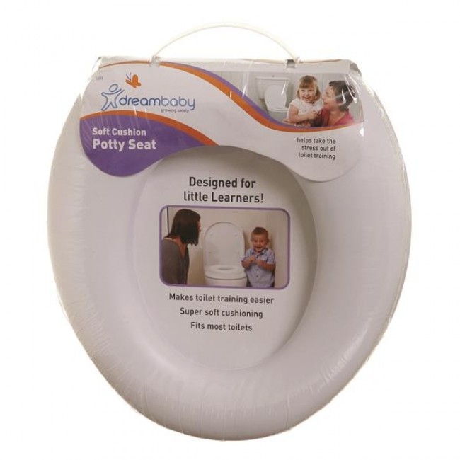 DreamBaby Παιδικό Εκπαιδευτικό Κάθισμα Τουαλέτας Soft White