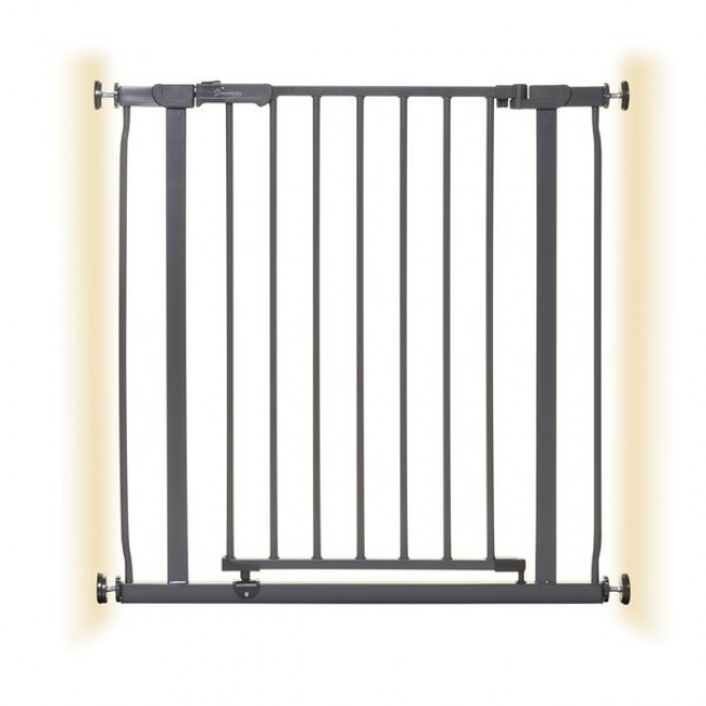 DreamBaby Παιδική Πόρτα Ασφαλείας Ava Charcoal 75-81 cm