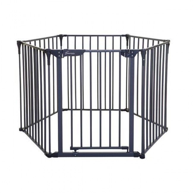 DreamBaby Παιδική Μπάρα Ασφαλείας Royale 3 in 1 Μετατρέψιμη Charcoal