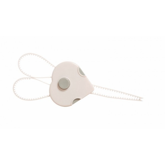 DreamBaby Παιδική Ασφάλεια Ντουλαπιών Flexi White