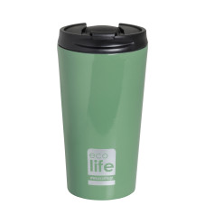 Ecolife Coffee Thermos 370ml Light Blue