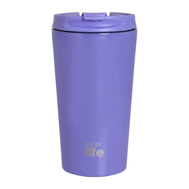 Ecolife Coffee Thermos 370ml Lilac