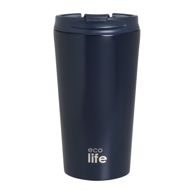Ecolife Coffee Thermos 370ml Blue-Black Ecolife Coffee Thermos 370ml Blue-Black
