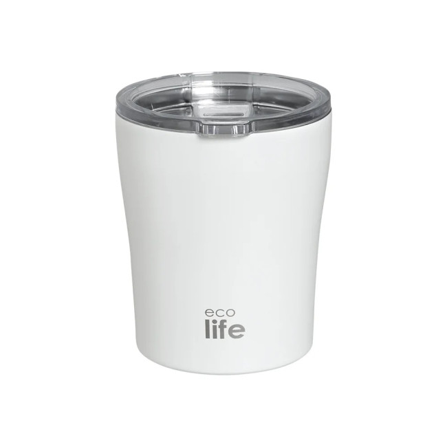 Ecolife Coffee Thermos 300ml Λευκό 