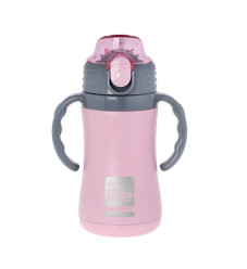Ecolife Παιδικό Μεταλλικό Θερμός 300ml Ροζ