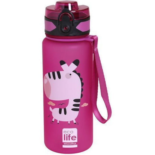 Ecolife Μπουκάλι Tritan Zebra 500ml