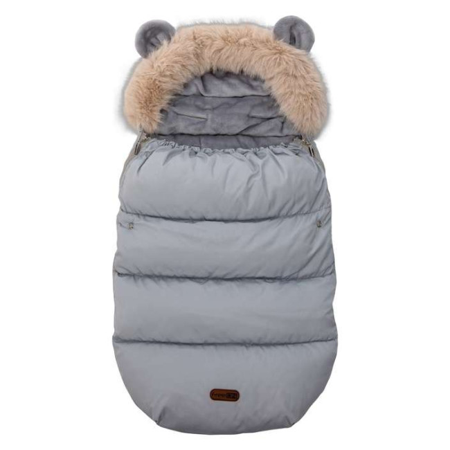 FreeOn Χειμερινός Ποδόσακος Καροτσιού Arctic Grey