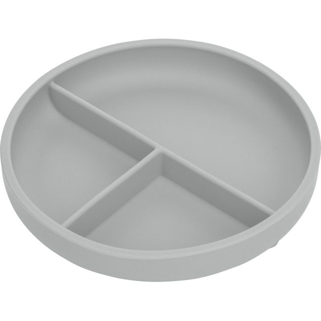 FreeOn Παιδικό Πιάτο Σιλικόνης Grey