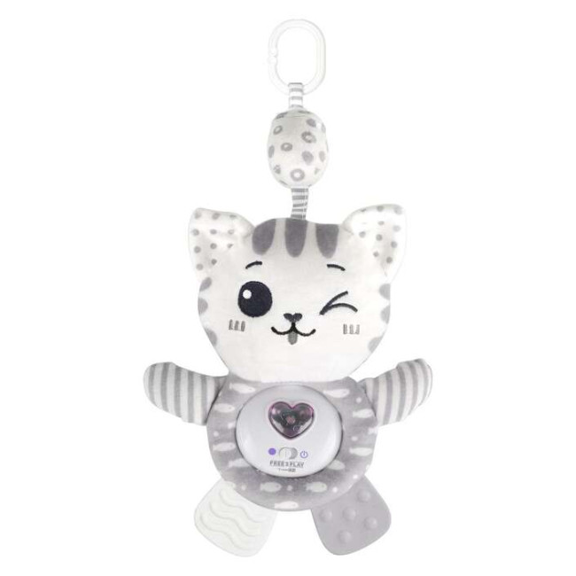 Free2Play Παιχνίδι Καροτσιού με Φώτα & Ήχους Γατούλα