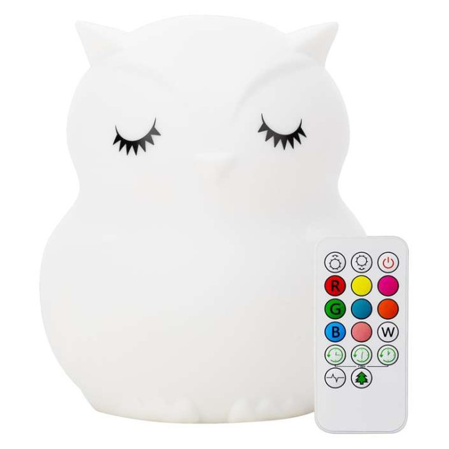 FreeOn Φωτάκι Νυκτός Με Τηλεκοντρόλ Κουκουβάγια