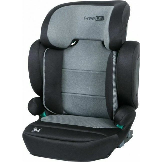 FreeOn Κάθισμα Αυτοκινήτου Safir i-Size από 3 ως 12 ετών με Isofix Light Grey