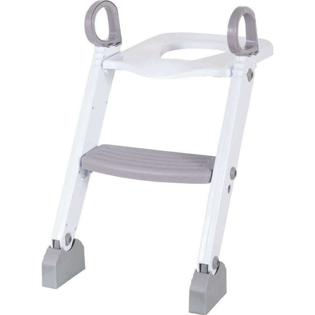 FreeOn Εκπαιδευτικό Κάθισμα Τουαλέτας Με Σκάλα White-Grey