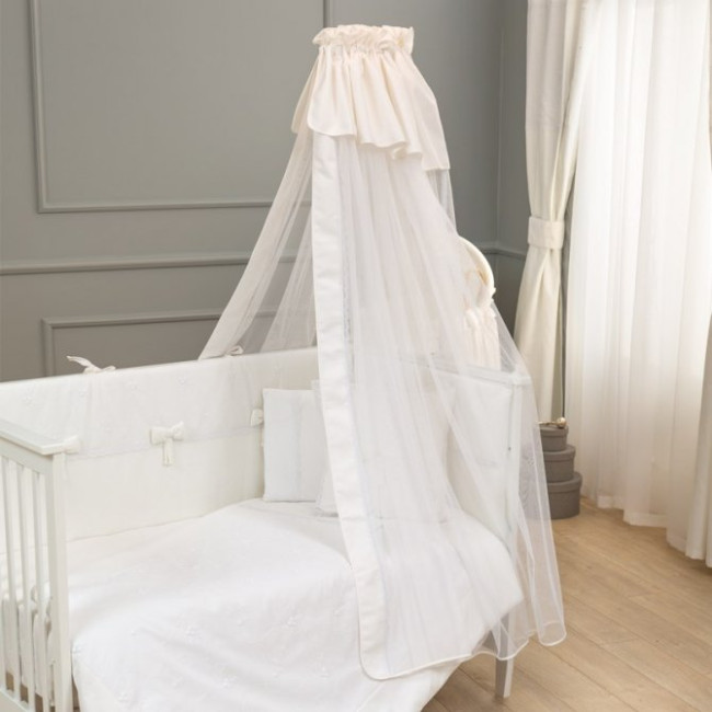 Funna Baby Κουνουπιέρα Απλή Premium White