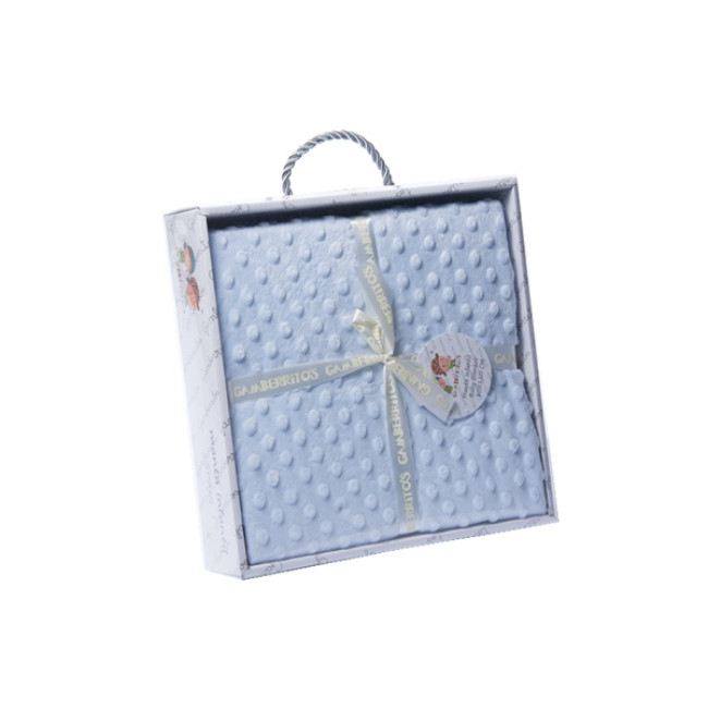 Gamberritos Κουβέρτα Microfiber 110x140εκ. Σιέλ 