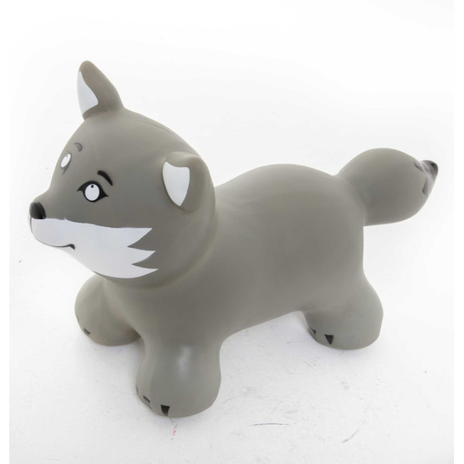 Gerardo's Toys Jumpy Φουσκωτά Ζωάκια Λύκος (γκρι)