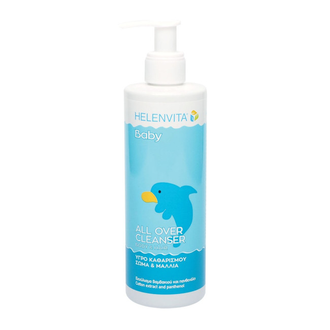 Helenvita Baby All Over Cleanser Σαμπουάν Και Αφρόλουτρο 300ml