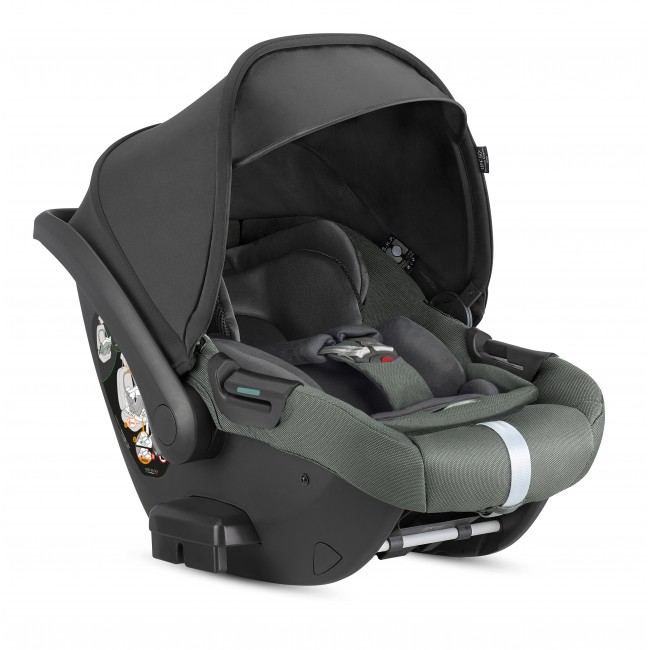 Inglesina Κάθισμα Αυτοκινήτου Darwin Infant i-Size Recline Aptica XT Taiga Green