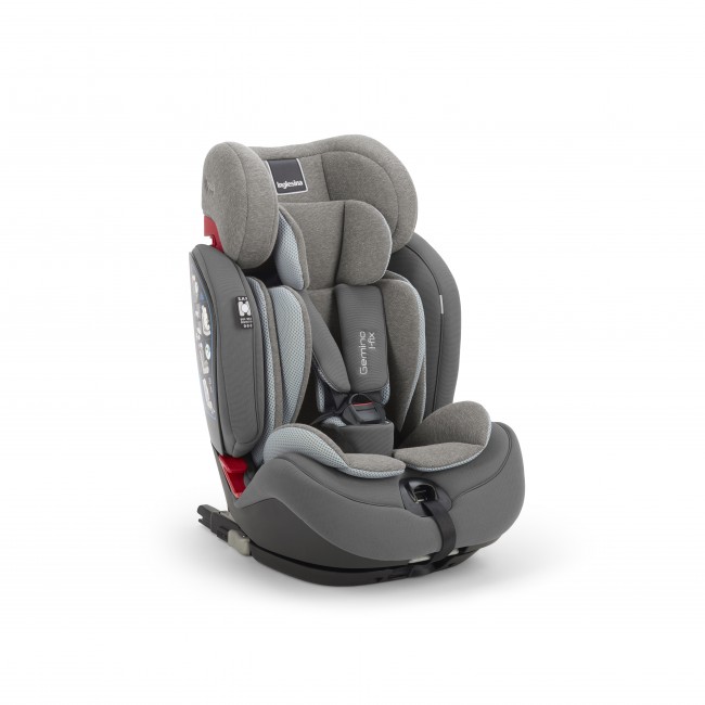 Inglesina Κάθισμα Αυτοκινήτου Gemino Isofix GR 1/2/3 Stone Grey