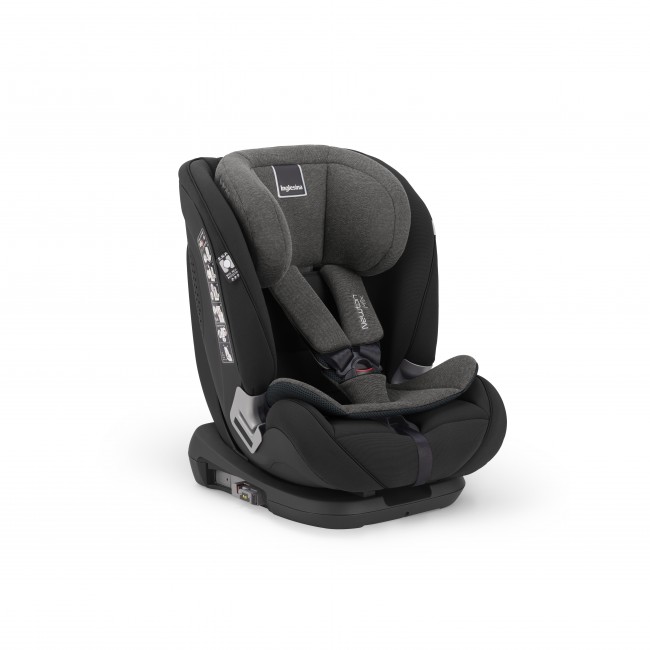 Inglesina Κάθισμα Αυτοκινήτου Newton Isofix GR 1/2/3 Vulcan Black