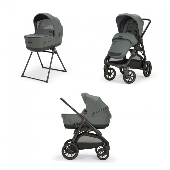 Inglesina Πολυκαρότσι Aptica XT Duo Taiga Green + Black Σκελετός