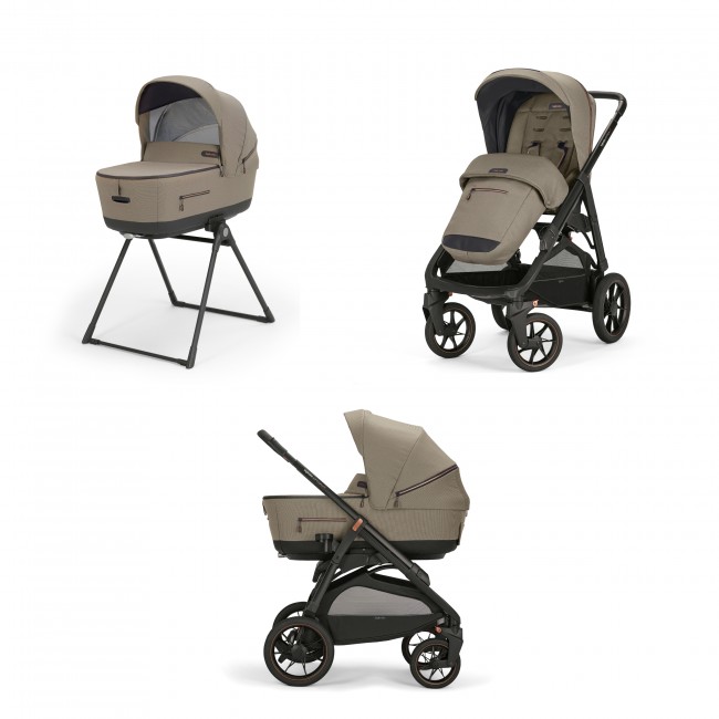 Inglesina Πολυκαρότσι Aptica XT Duo Tuareg Beige + Black Σκελετός