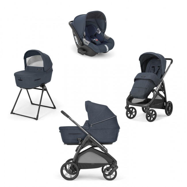 Inglesina Πολυκαρότσι Aptica Quattro Cab Resort Blue + Litio Black Σκελετός